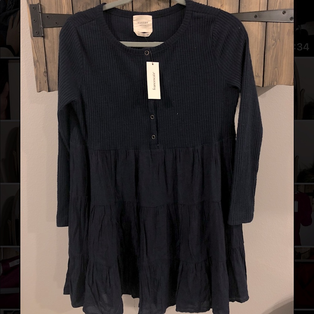 Navy blue tunic/dress